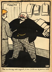 A business man and his client, from 